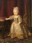 Anton Raphael Mengs Infantin Maria Theresa von Neapel oil painting artist